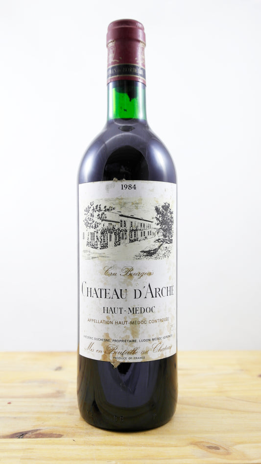 Vin Année 1984 Château d'Arche 