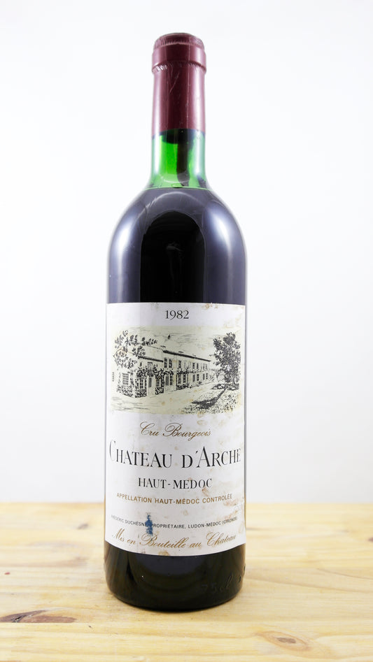 Vin Année 1982 Château d'Arche ME