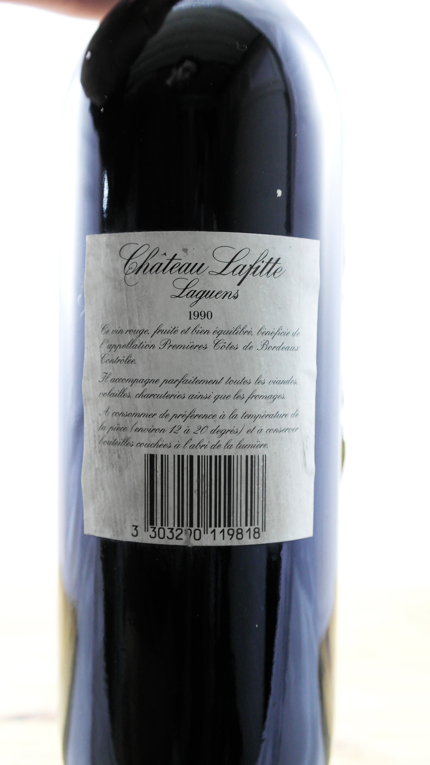 Vin Année 1990 Château Lafite Laguens ETA