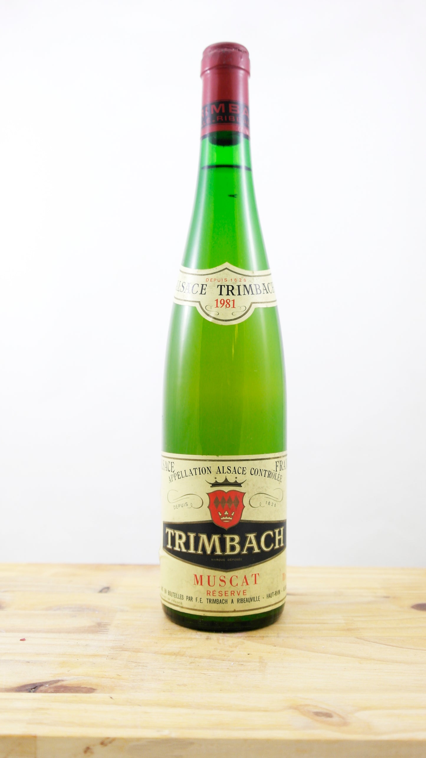 Vin Année 1981 Muscat Trimbach