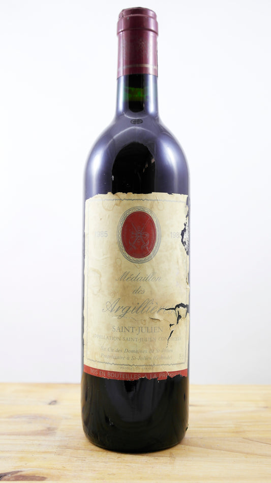 Vin Année 1985 Médaillon des Argillières