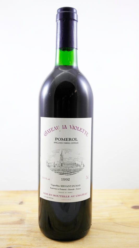Vin Année 1992 Château la Violette