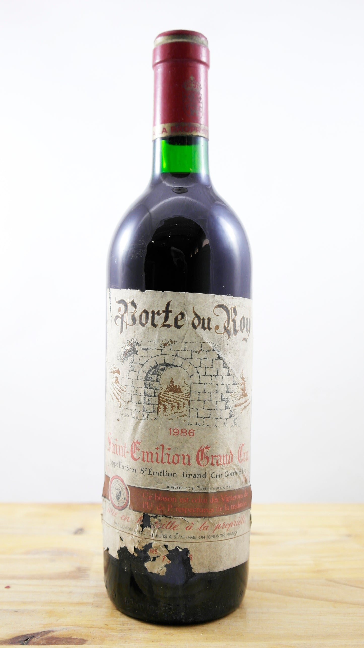 Vin Année 1986 Porte du Roy