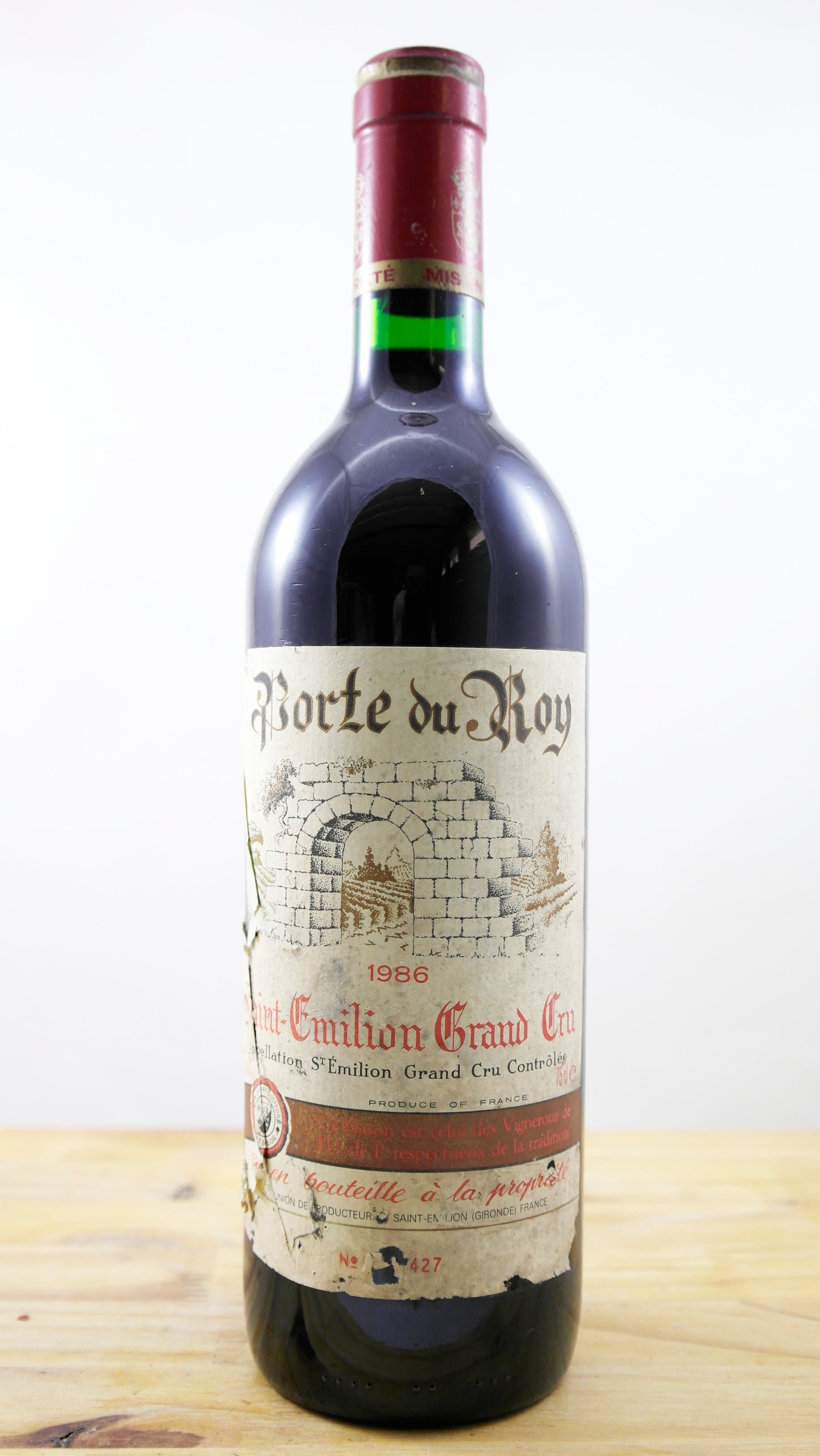 Vin Année 1986 Porte du Roy TLB