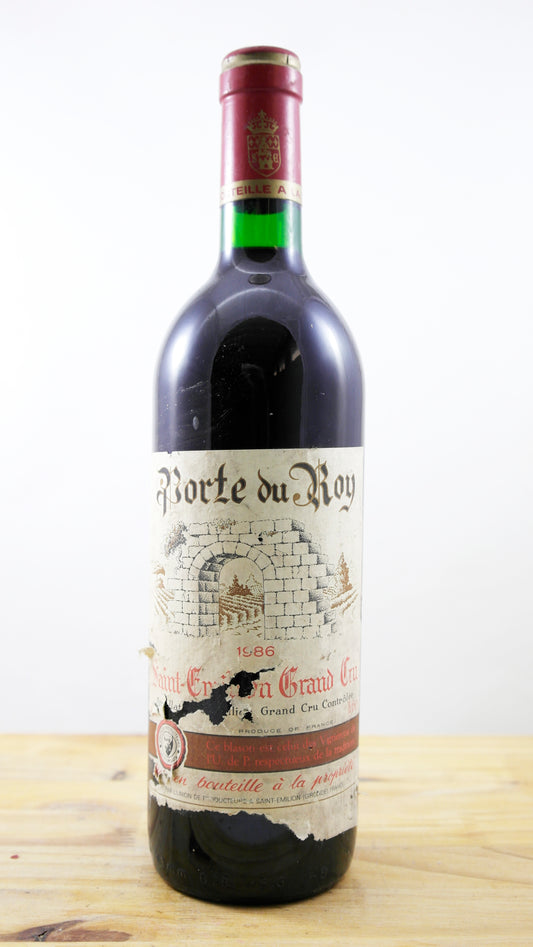 Vin Année 1986 Porte du Roy EA