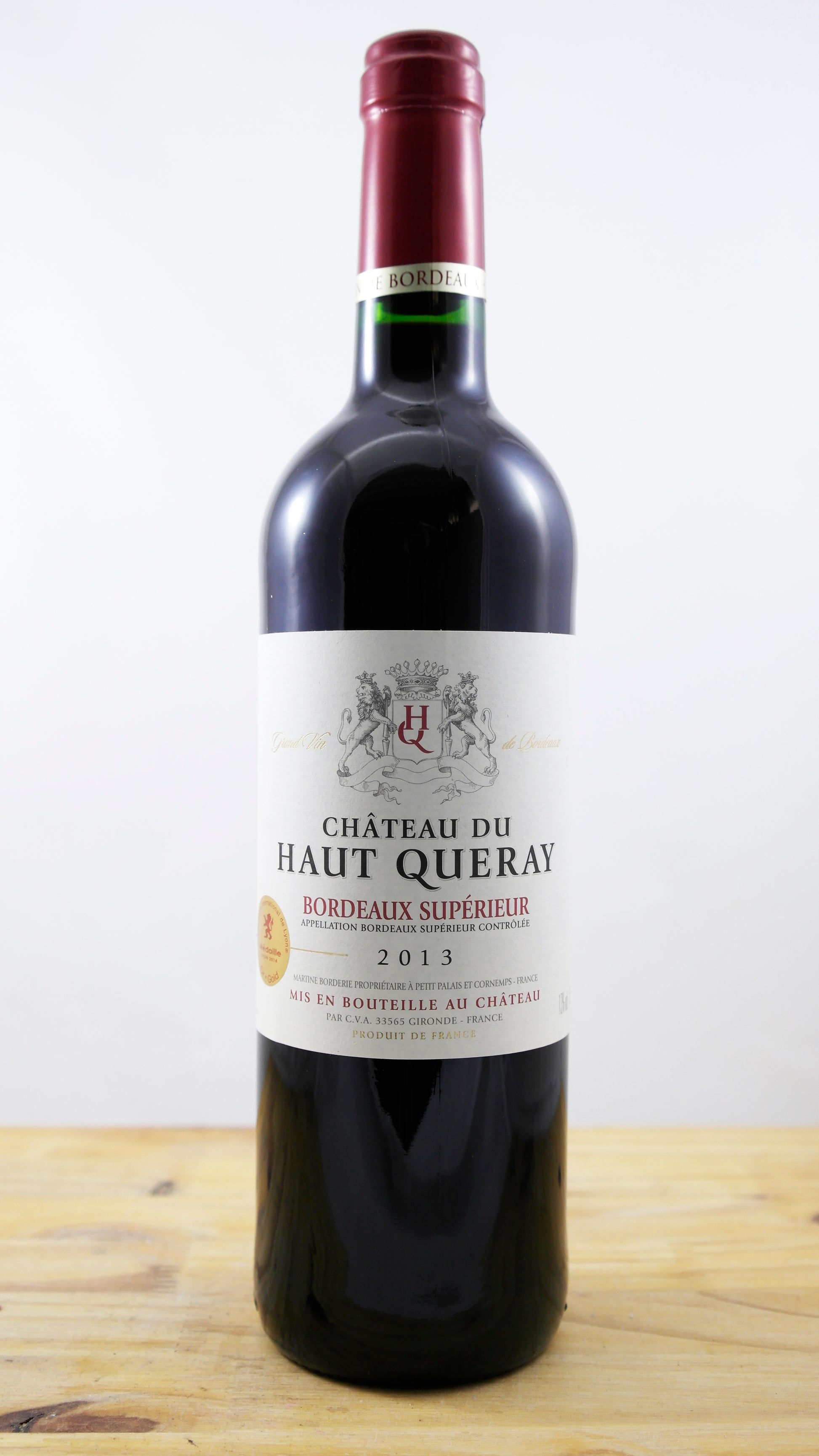 Vin Année 2013 Château Haut Queray