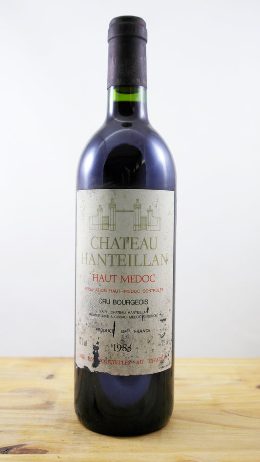 Vin Année 1986 Château Hanteillan