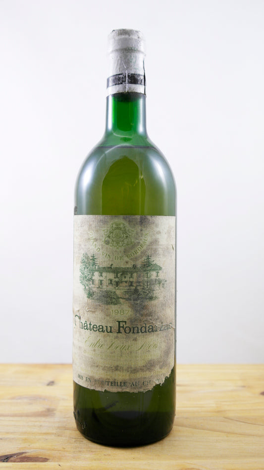 Vin Année 1987 Château Fondarzac