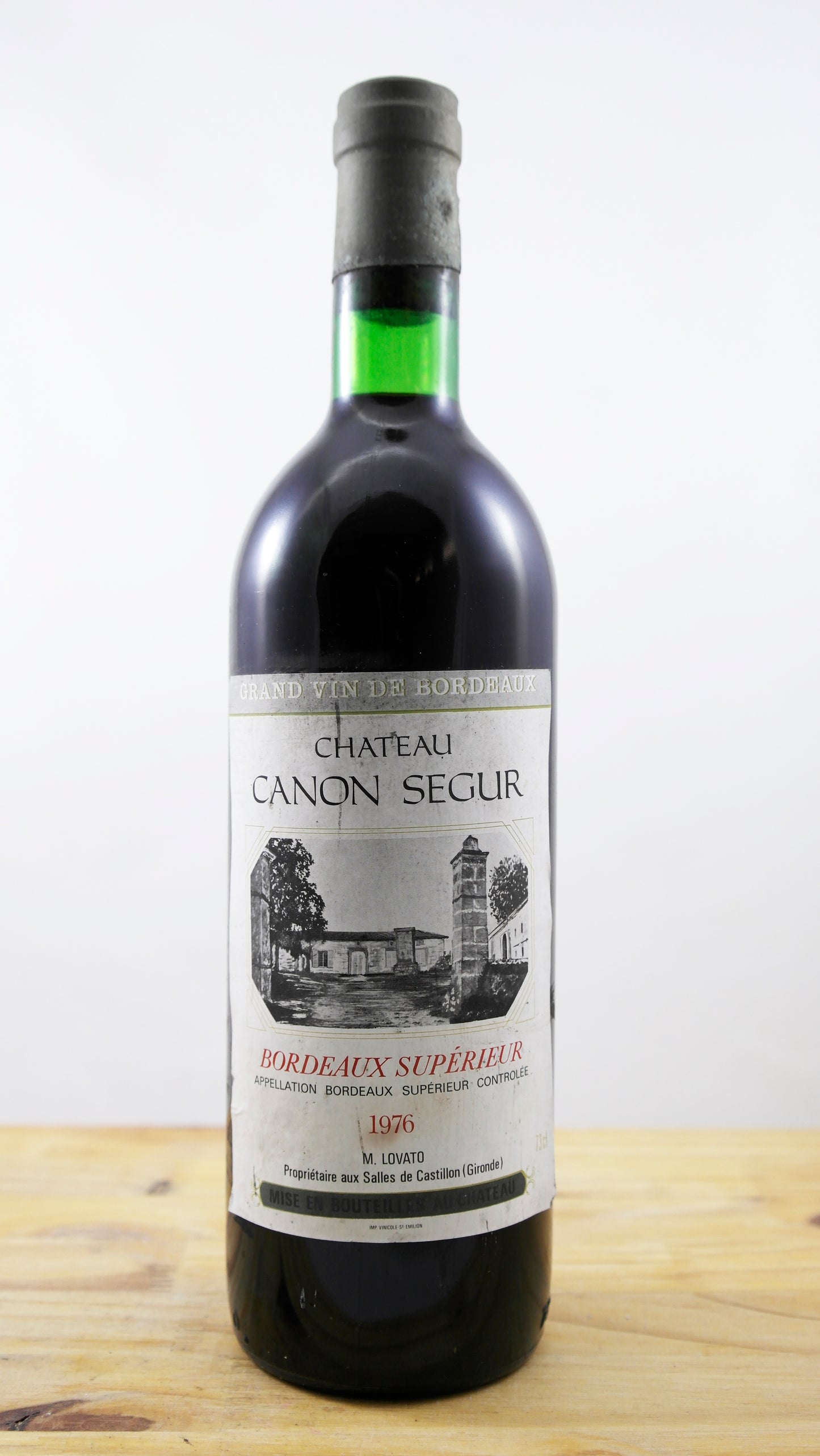 Vin Année 1976 Château Canon Segur