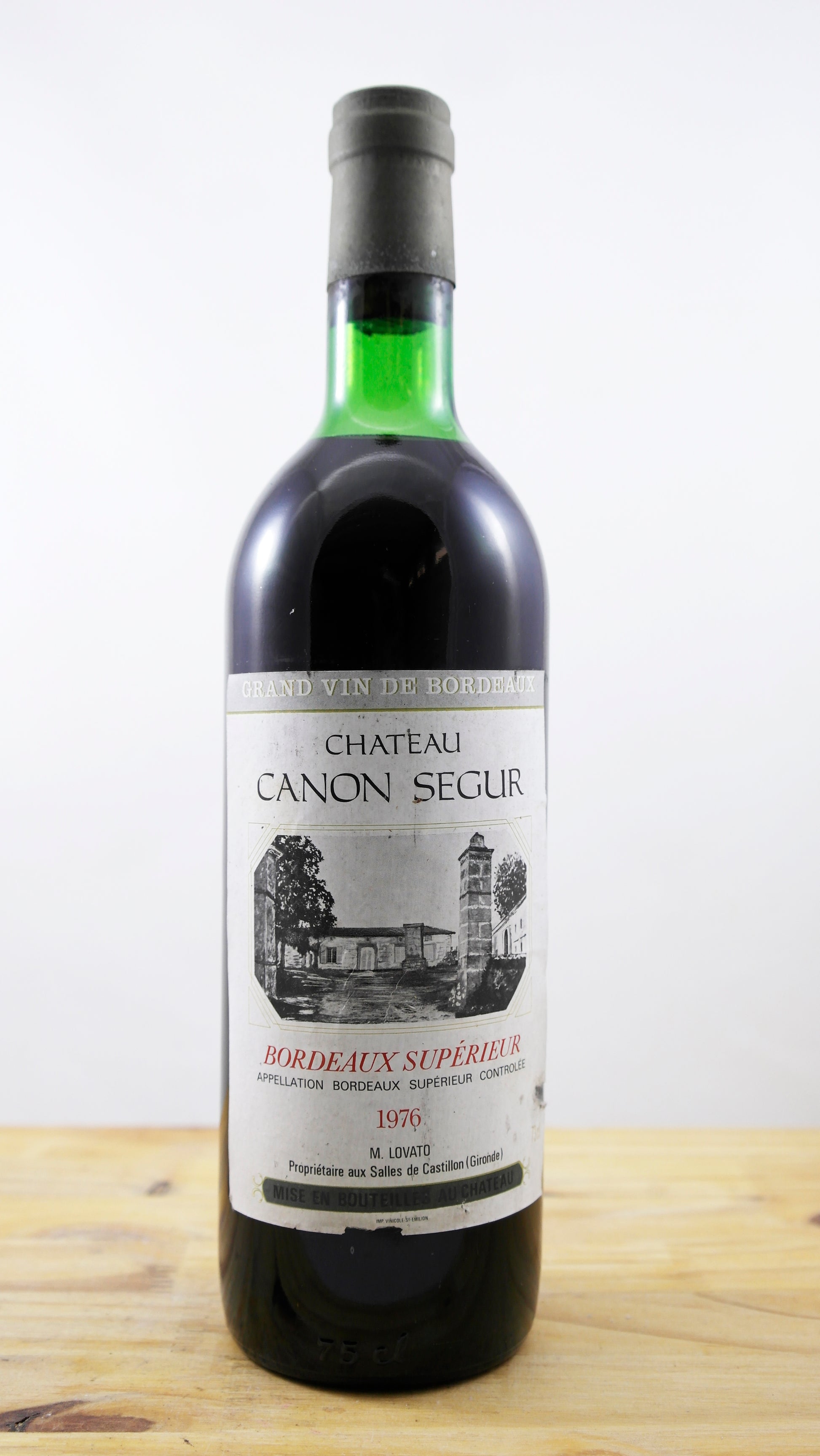Vin Année 1976 Château Canon Segur HE