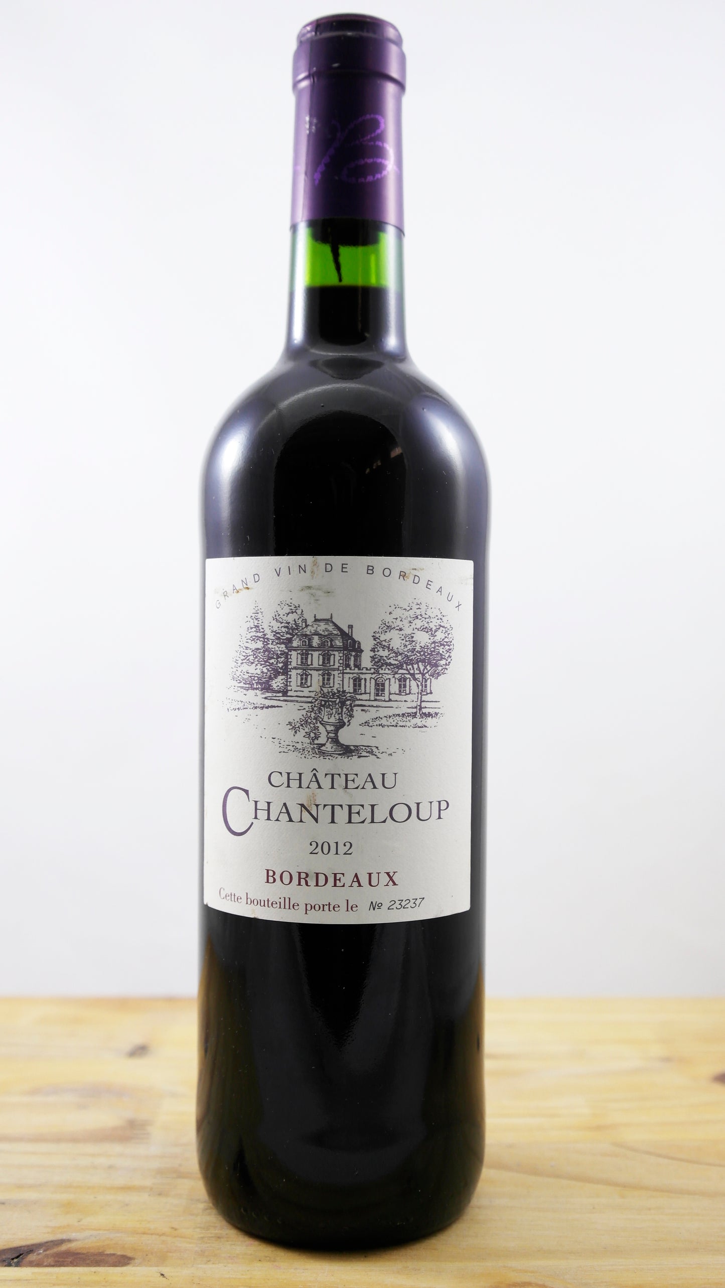Vin Année 2012 Château Chanteloup