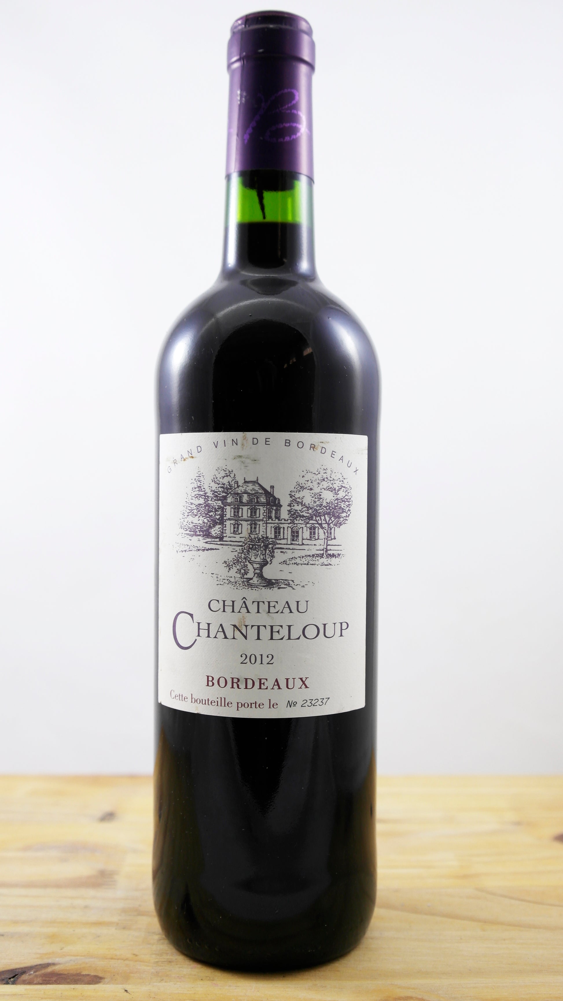 Vin Année 2012 Château Chanteloup