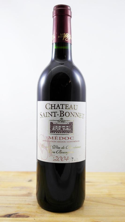 Vin Année 2004 Château Saint-Bonnet