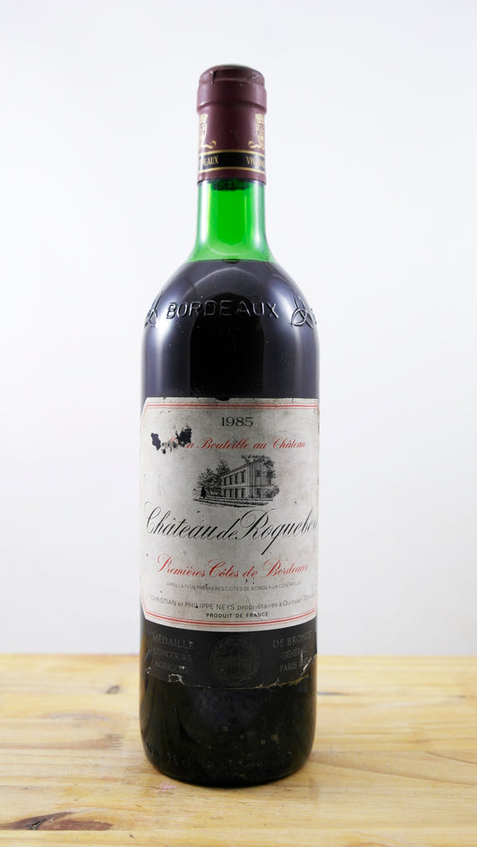 Vin Année 1985 Château de Roquebert