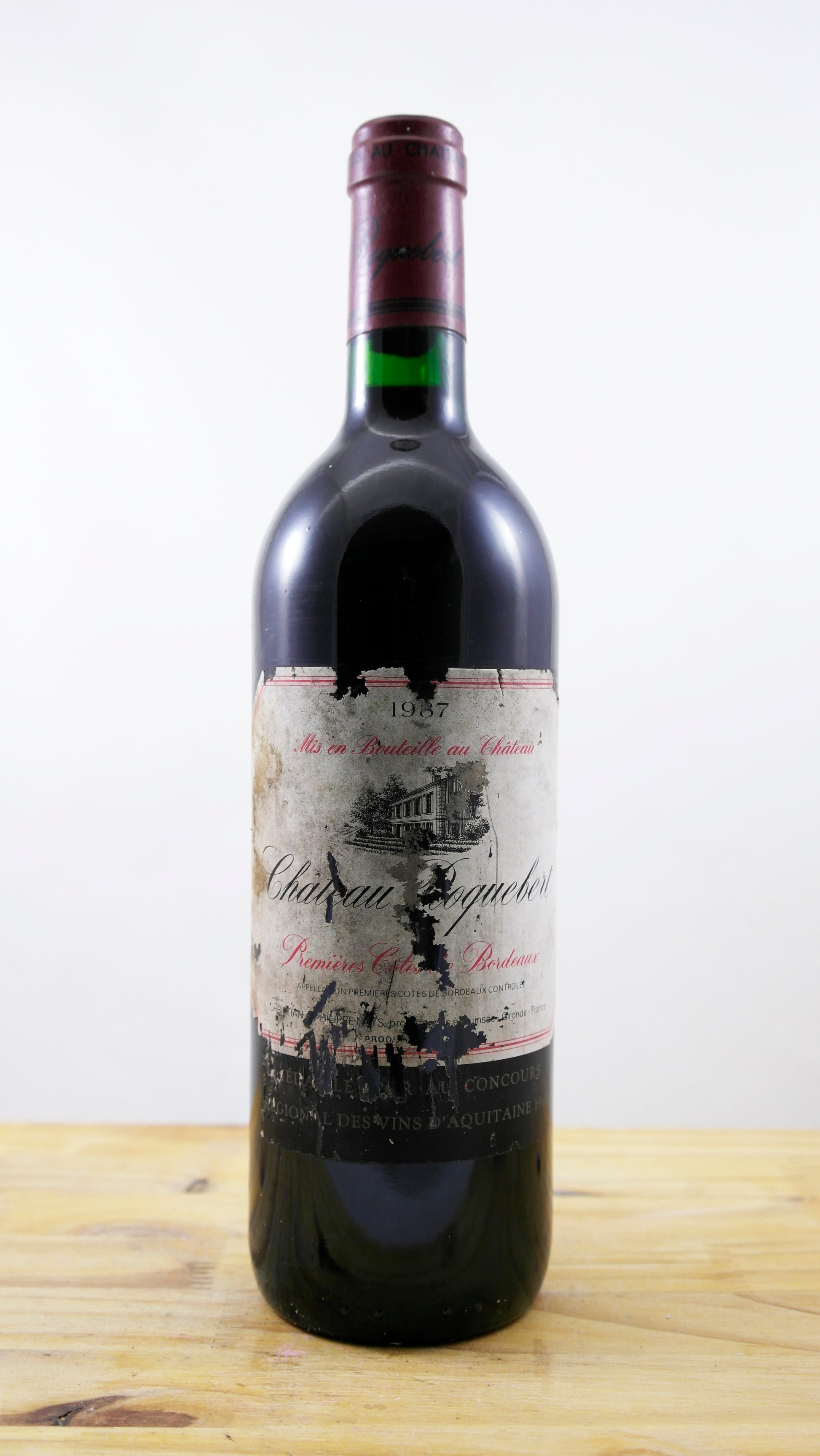 Vin Année 1987 Château de Roquebert