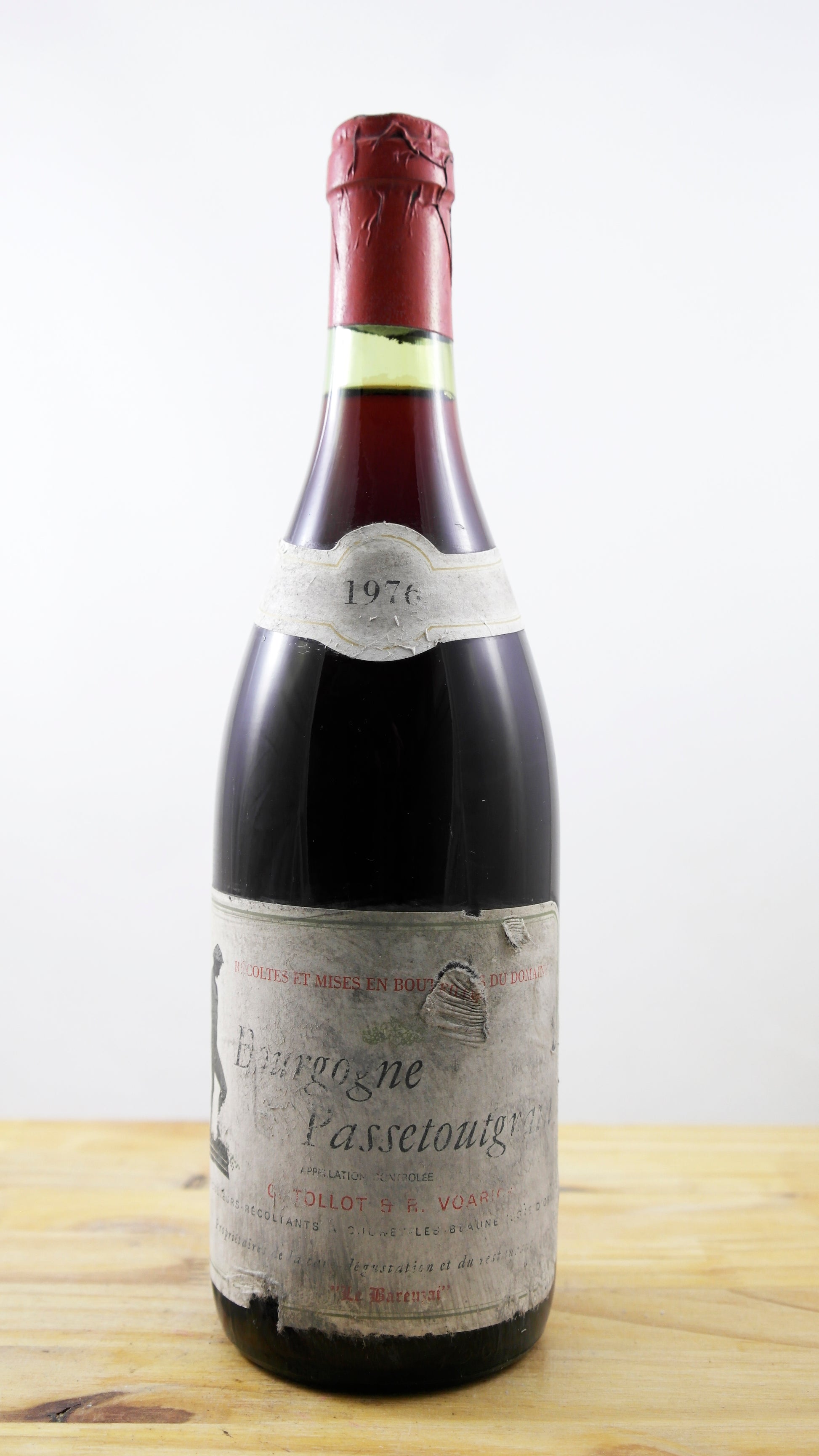 Vin Année 1976 Bourgogne Passetoutgrain EA