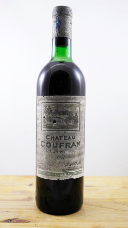 Vin Année 1972 Château Coufran