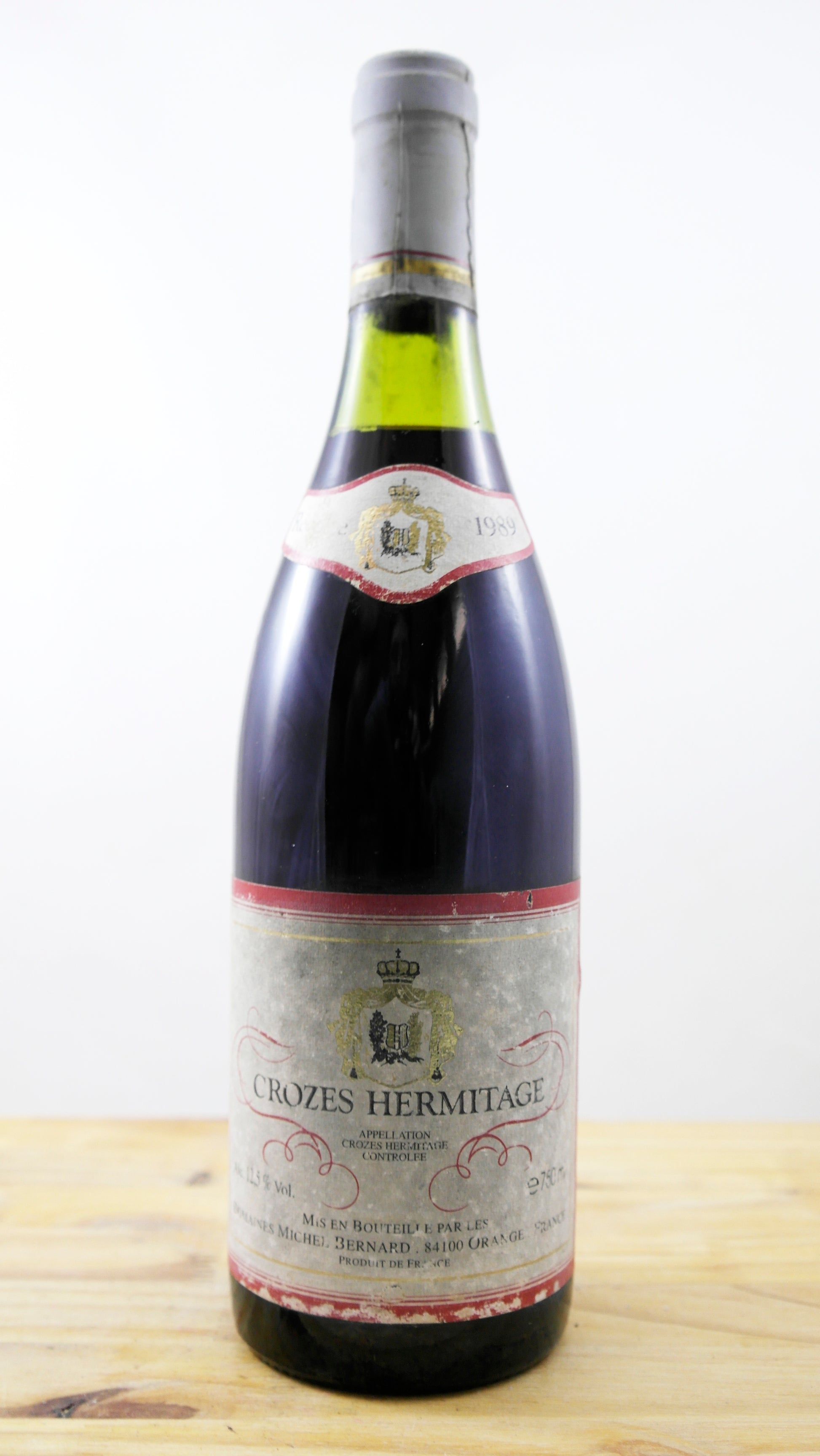 Vin Année 1989 Crozes Hermitage Domaine Michel Bernard