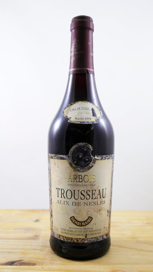 Vin Année 1998 Arbois Trousseau ELA