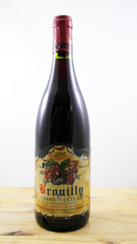 Vin Année 1998 Brouilly Pisse-Vieille