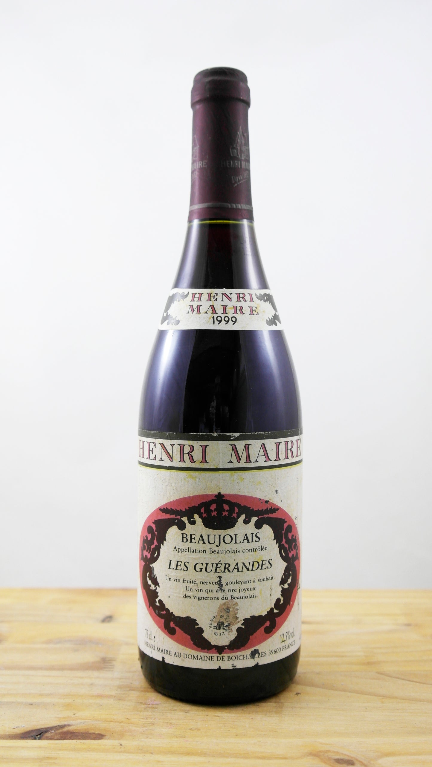 Vin Année 1999 Beaujolais Les Guérandes