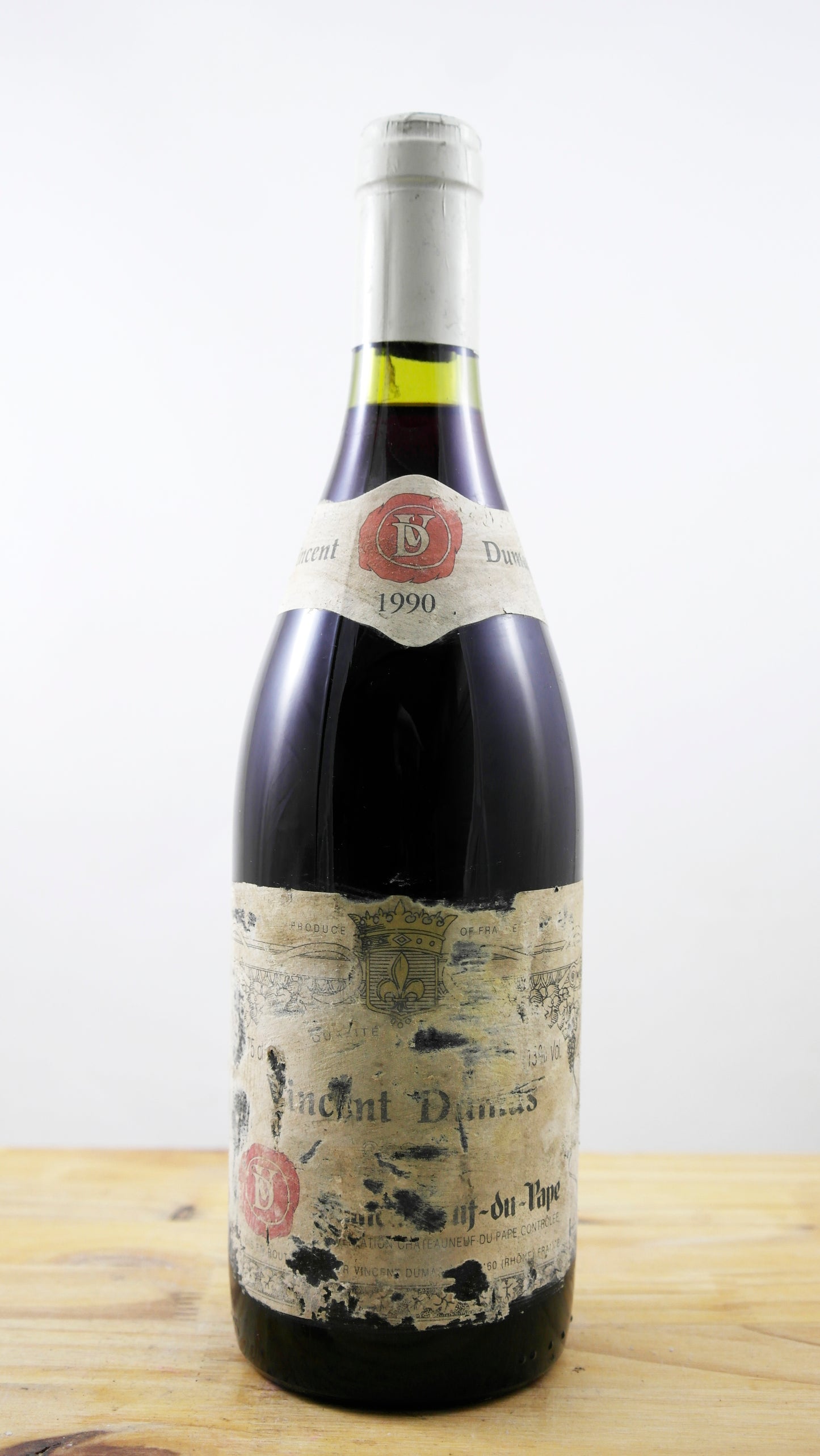 Vin Année 1990 Châteauneuf-du-Pape Vincent Dumas