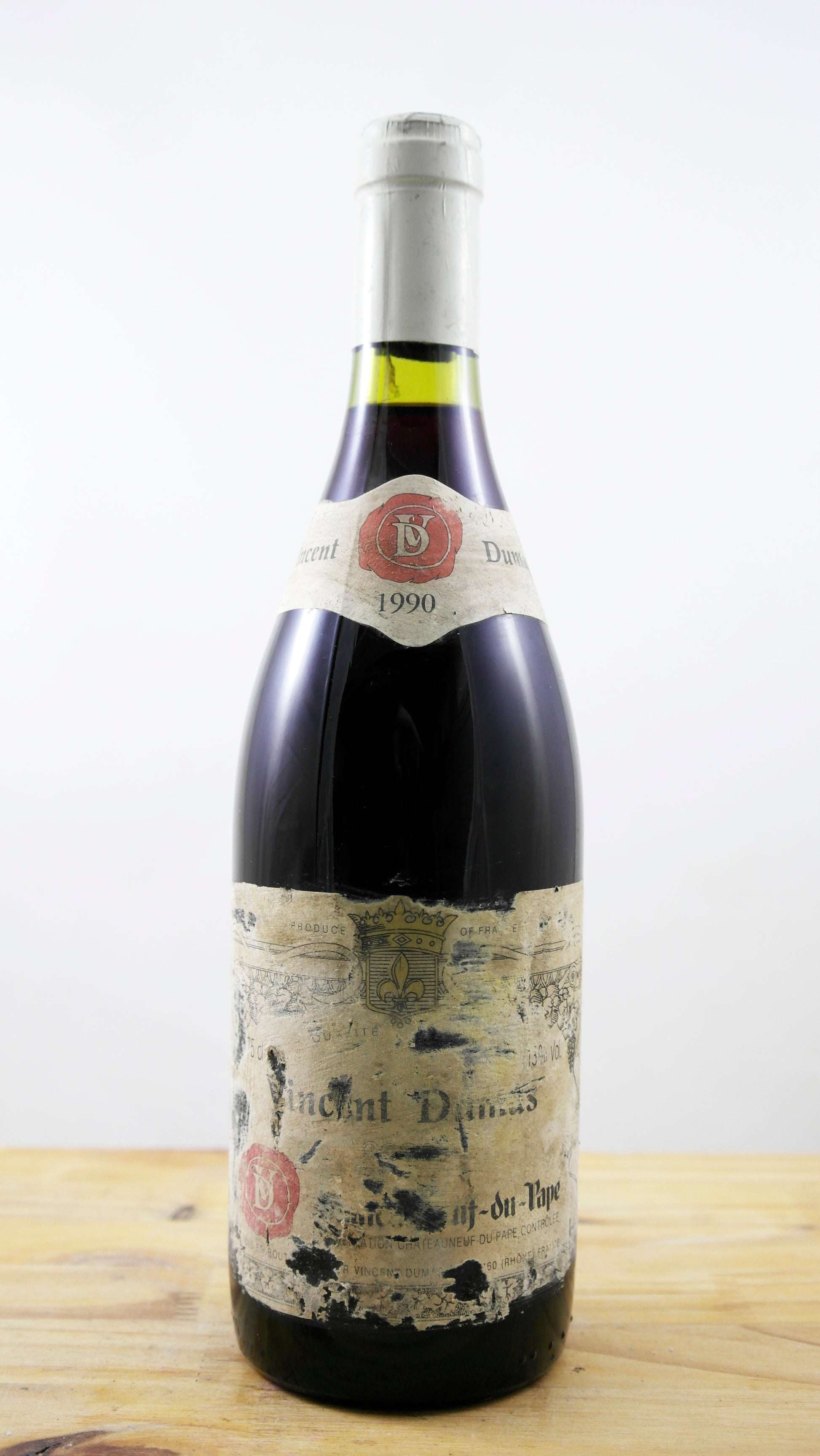 Vin Année 1990 Châteauneuf-du-Pape Vincent Dumas
