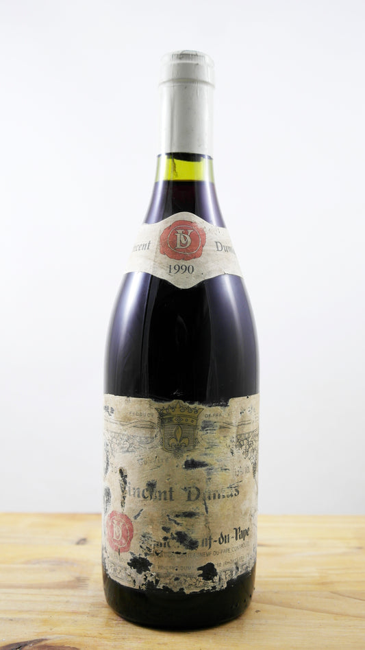 Vin Année 1990 Châteauneuf-du-Pape Vincent Dumas
