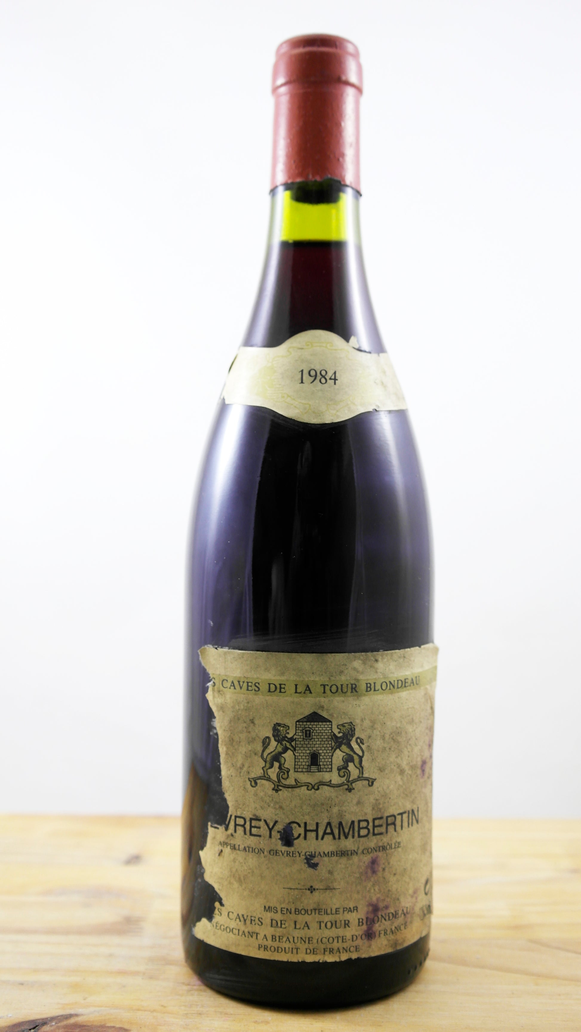 Vin Année 1984 Gevrey-Chambertin Caves de la Tour Blondeau