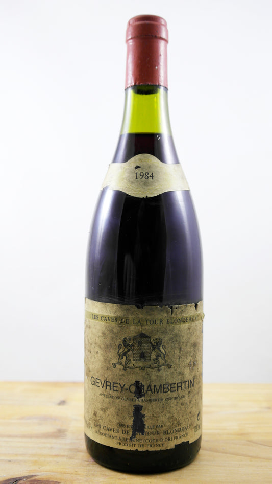 Vin Année 1984 Gevrey-Chambertin Caves de la Tour Blondeau LB