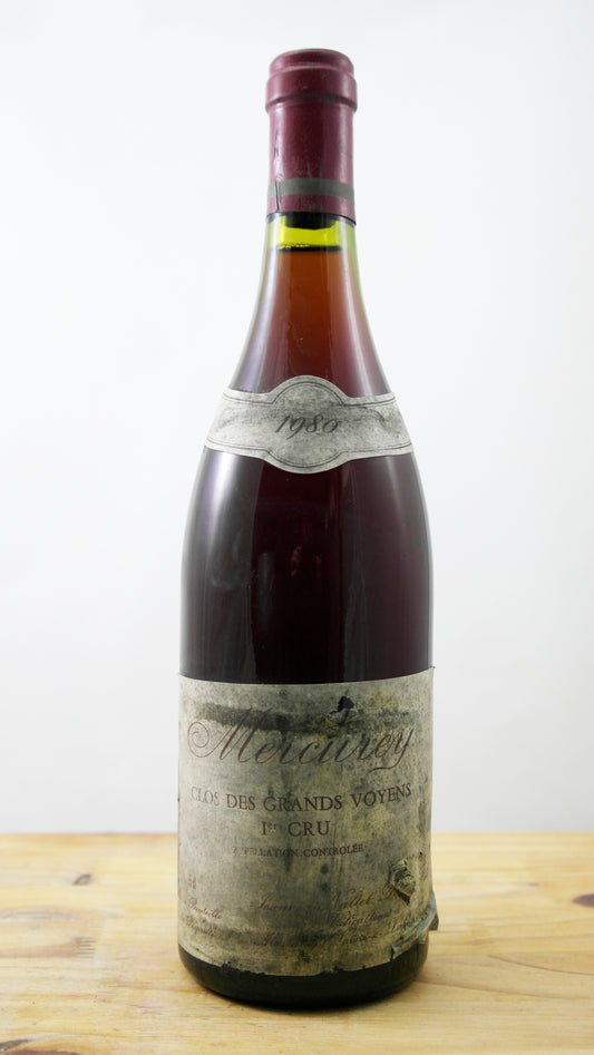 Vin Année 1980 Clos des Grands Voyens