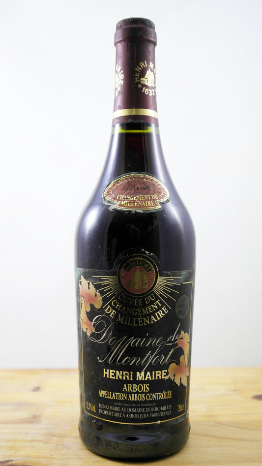 Vin Année 1996 Domaine de Montfort