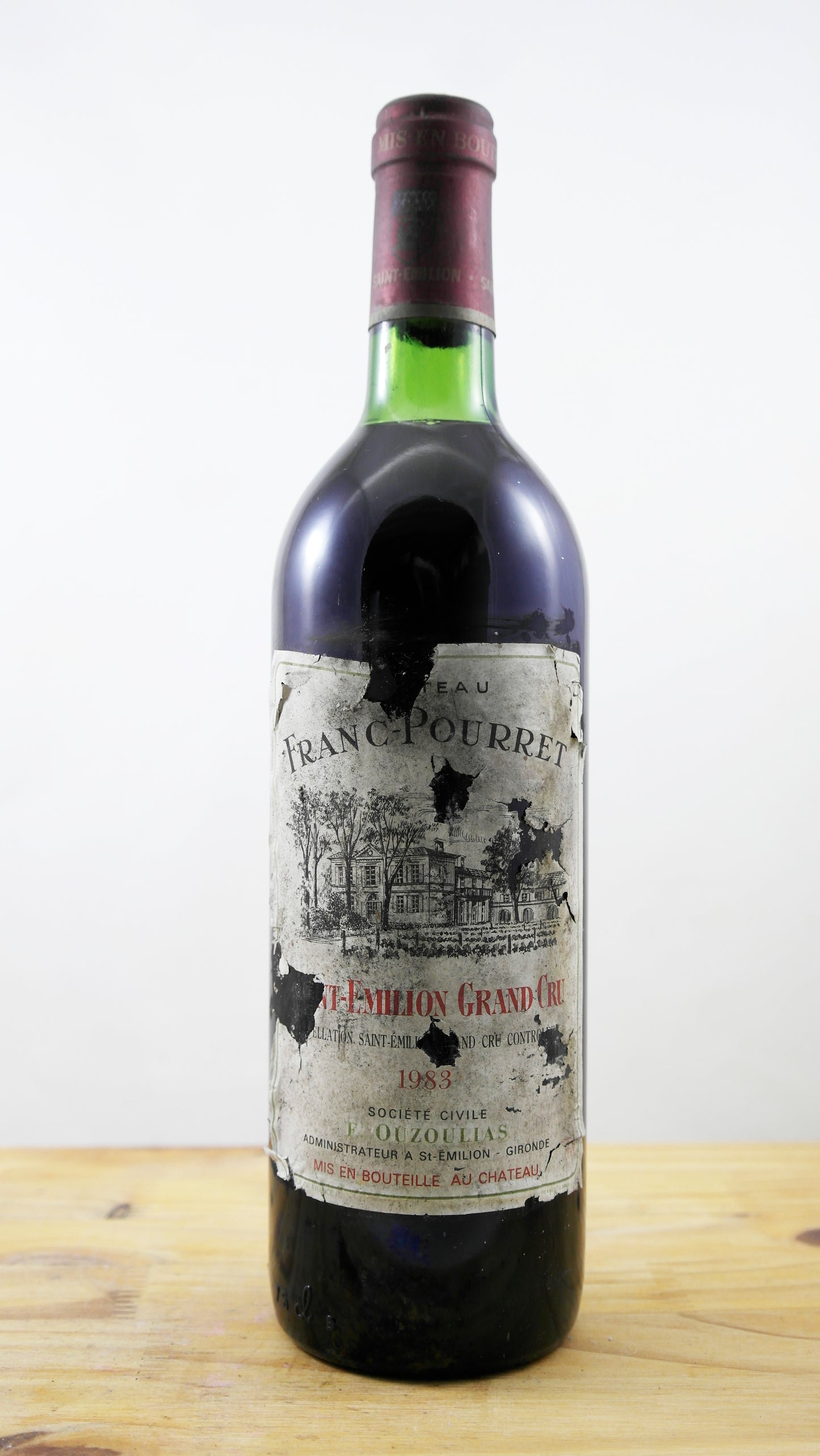 Vin Année 1983 Château Franc-Pourret