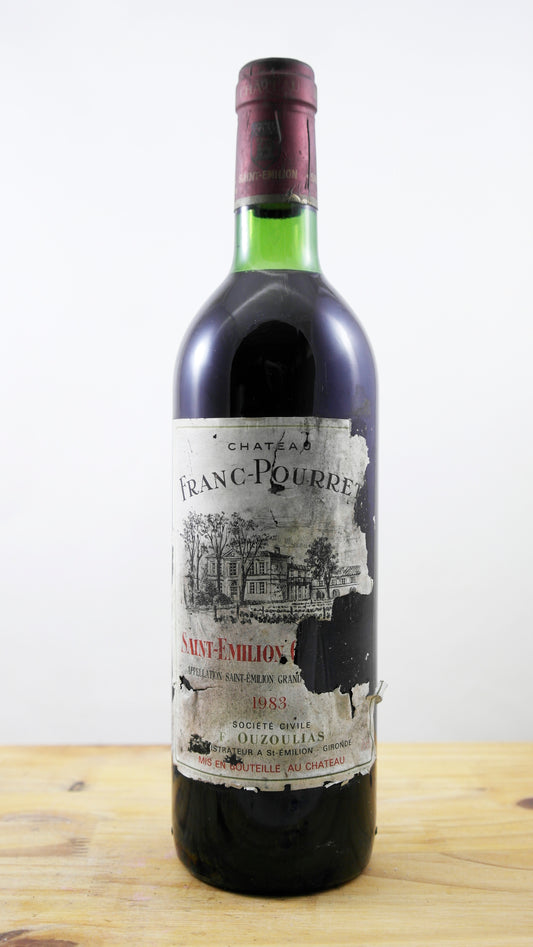 Vin Année 1983 Château Franc-Pourret EA