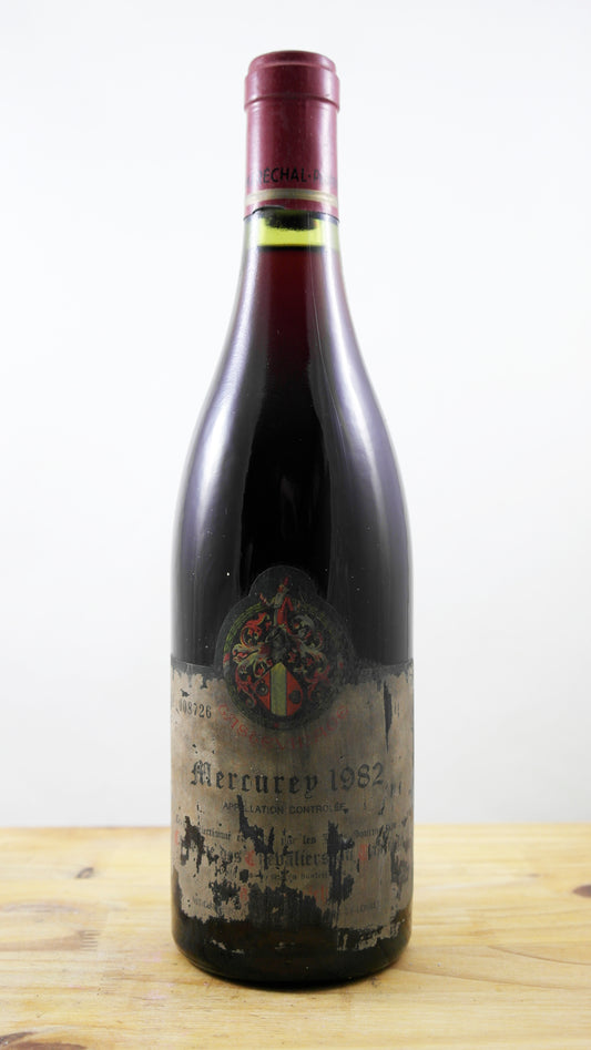 Vin Année 1982 Mercurey les Chevaliers de Tastevin