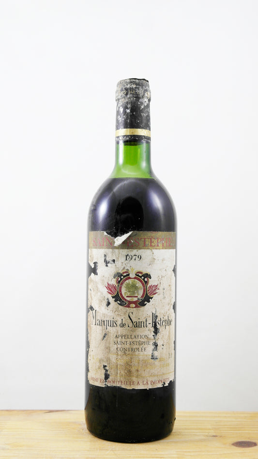Vin Année 1979 Marquis de Saint-Estèphe