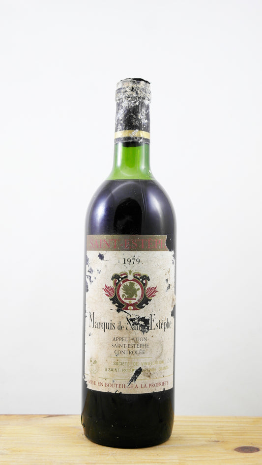 Vin Année 1979 Marquis de Saint-Estèphe