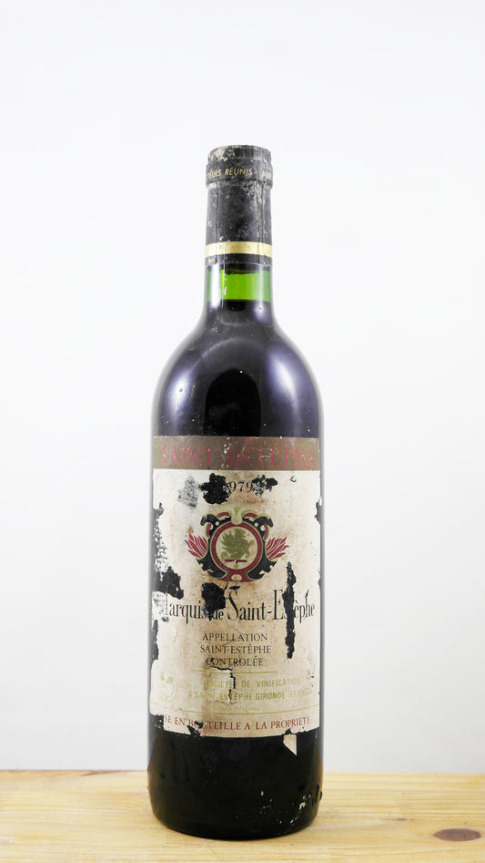 Vin Année 1979 Marquis de Saint-Estèphe