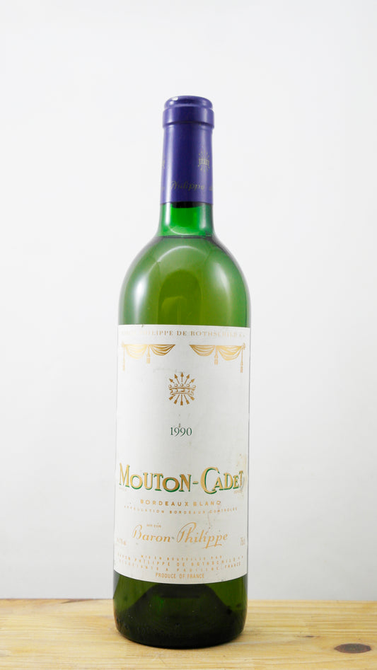 Vin Année 1990 Mouton Cadet