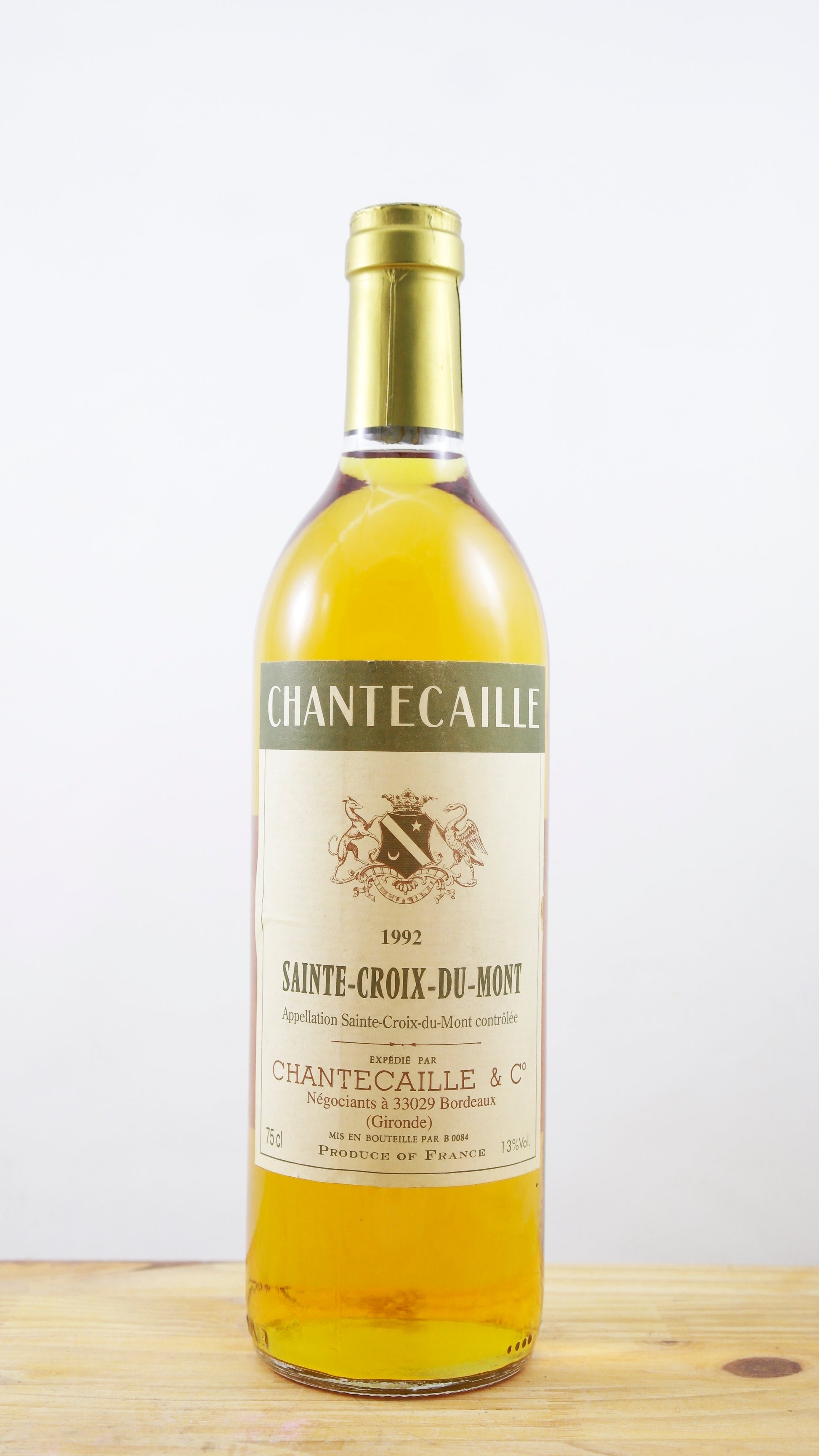Vin Année 1992 Sainte-Croix-Du-Mont Chantecaille