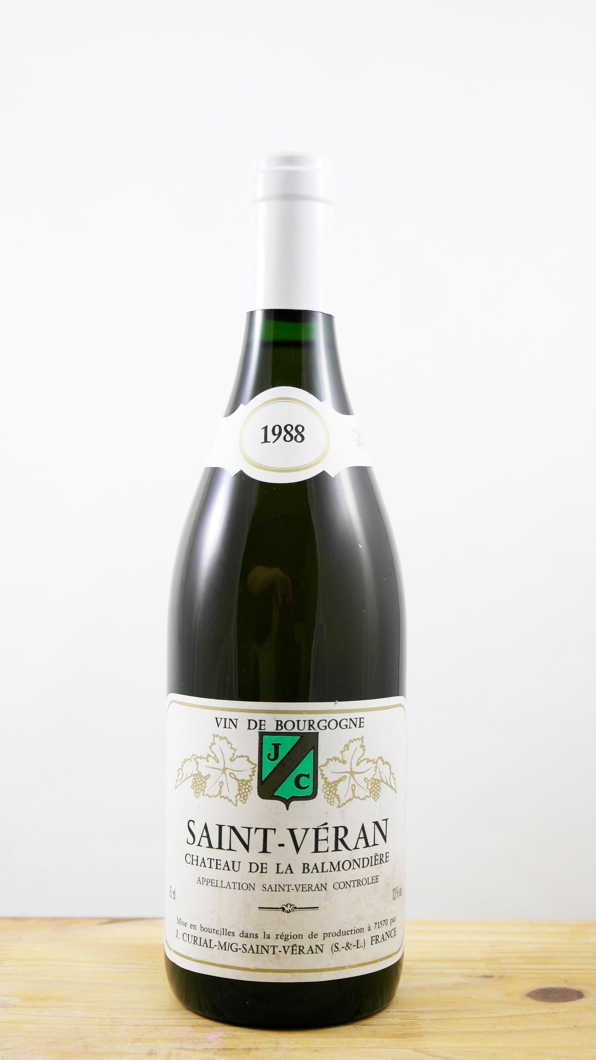 Vin Année 1988 Saint-Véran Château de la Balmondière