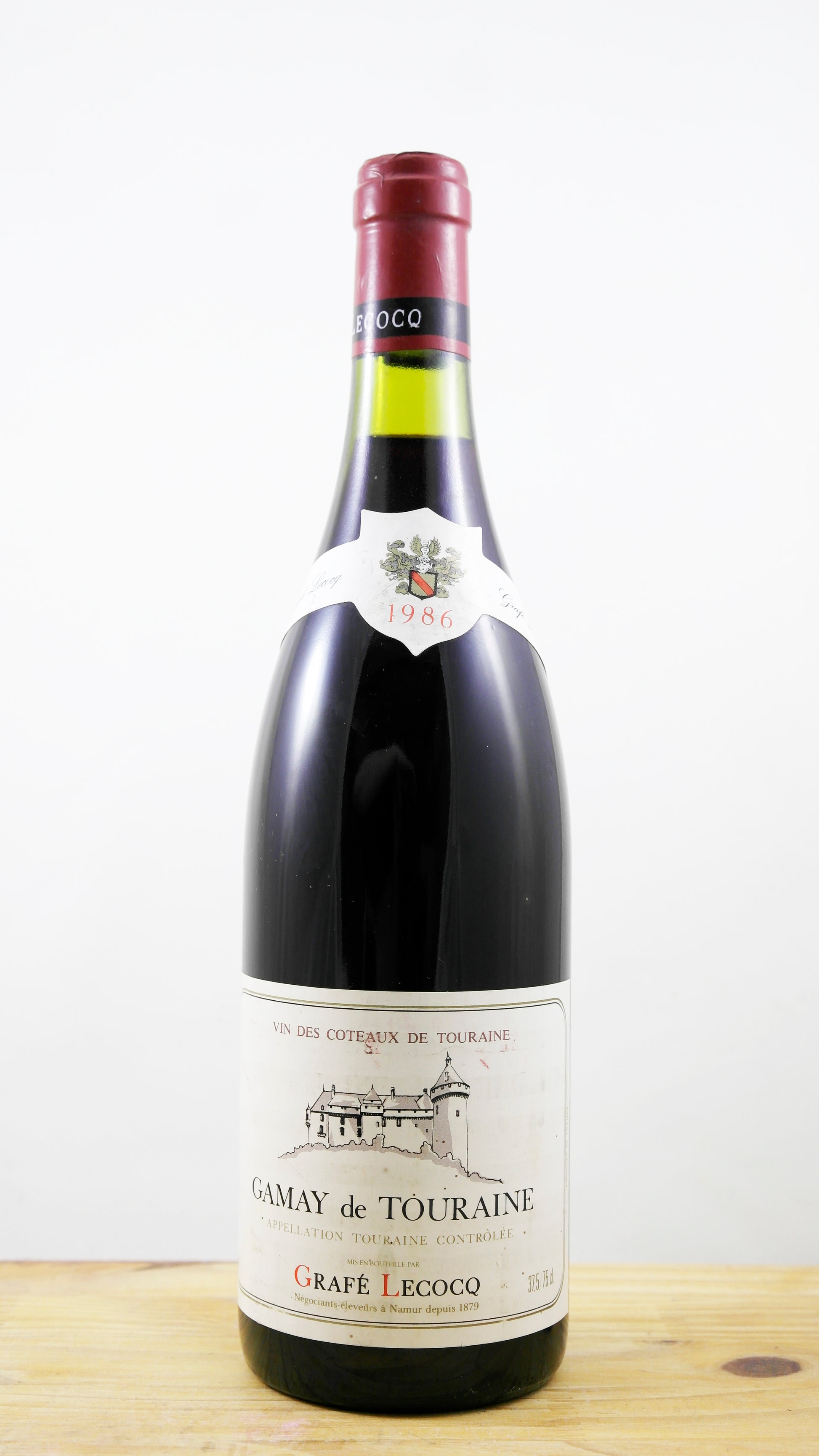 Vin Année 1986 Gamay de Touraine Grafé Lecocq