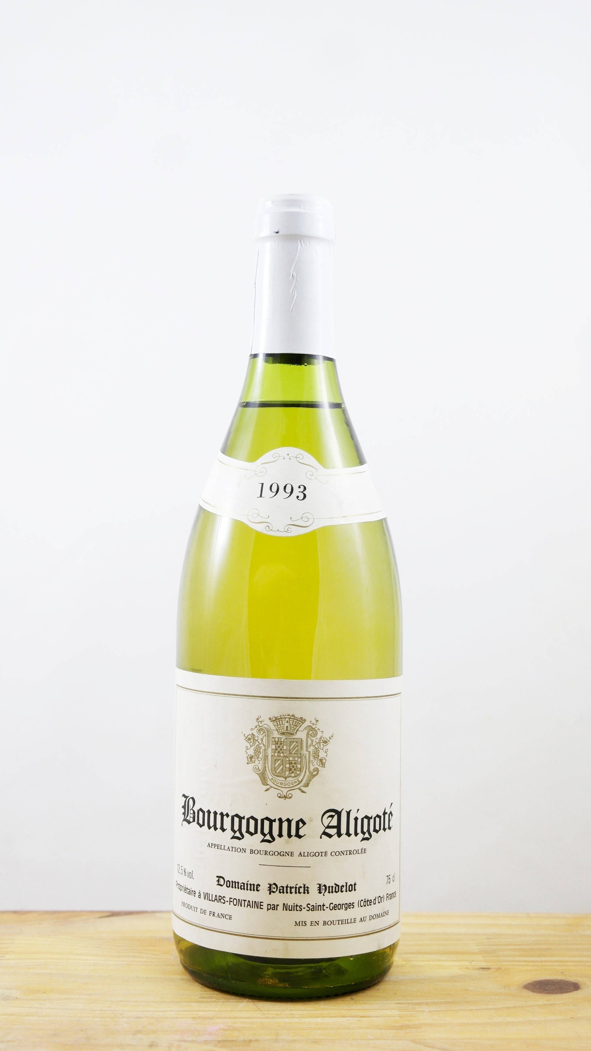 Vin Année 1993 Bourgogne Aligoté Domaine Patrick Hudelot
