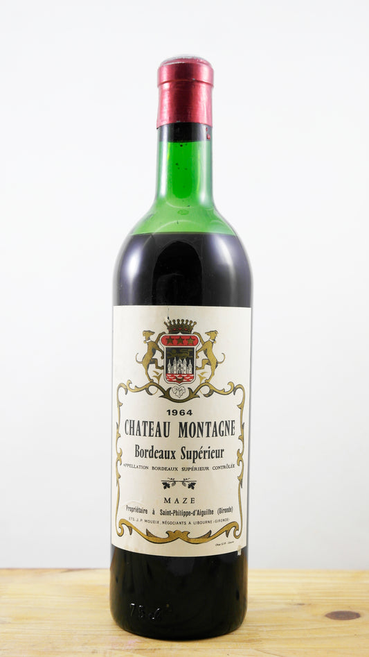 Vin Année 1964 Château Montagne