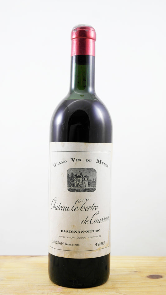Vin Année 1962 Château Le Tertre de Caussan