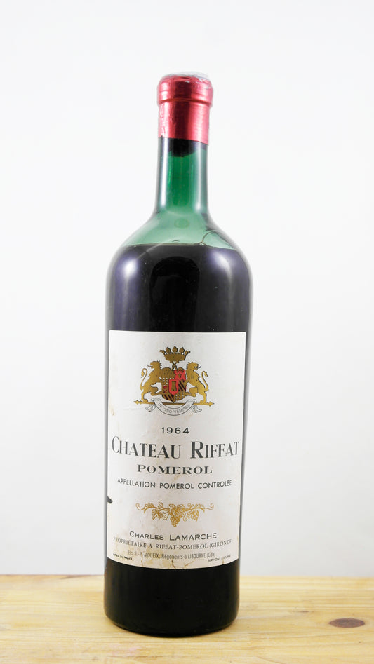 Vin Année 1964 Château Riffat