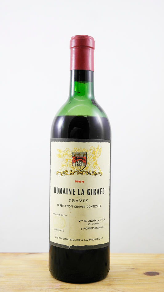 Vin Année 1964 Domaine de la Girafe