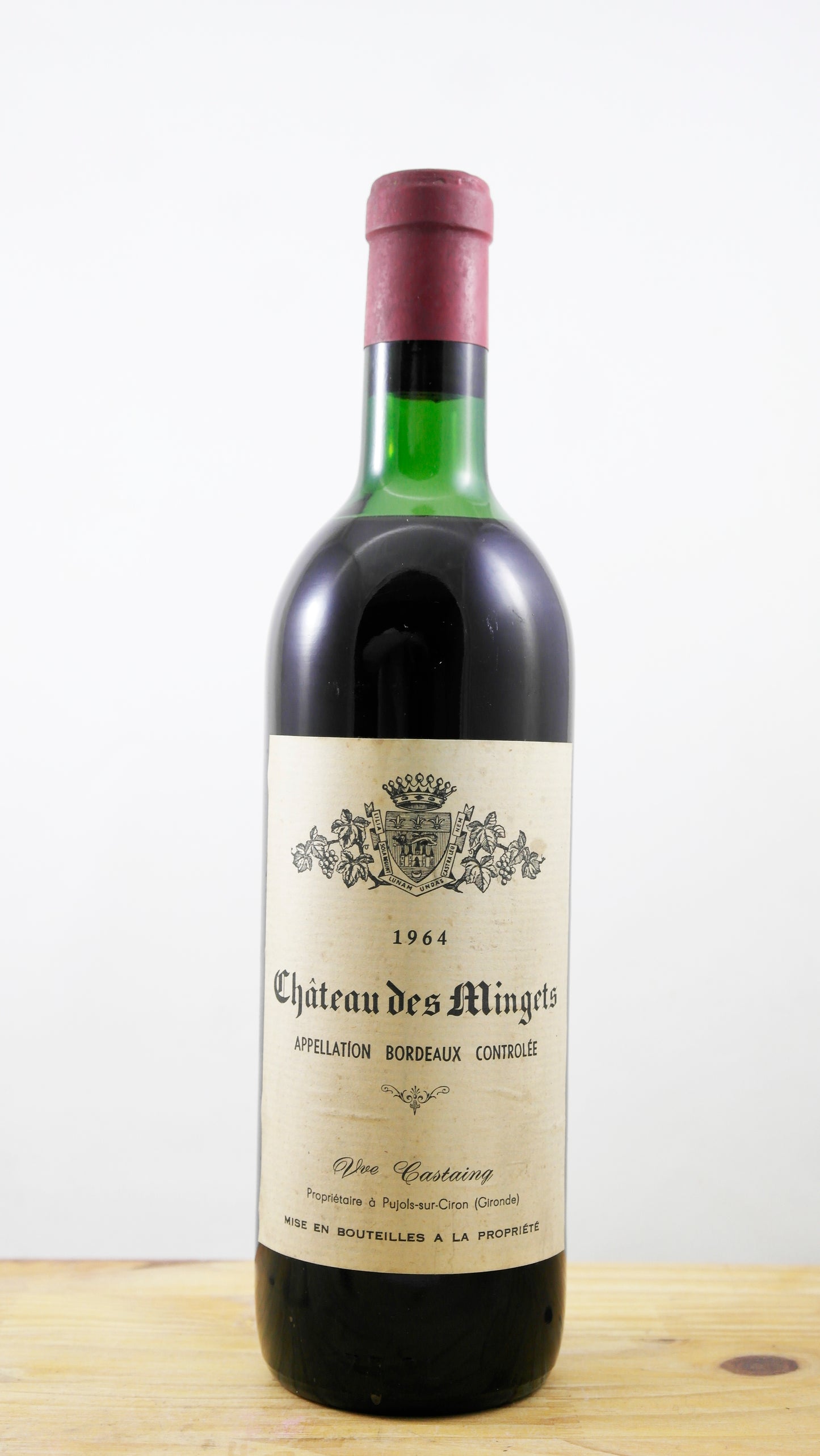 Vin Année 1964 Château des Mingets