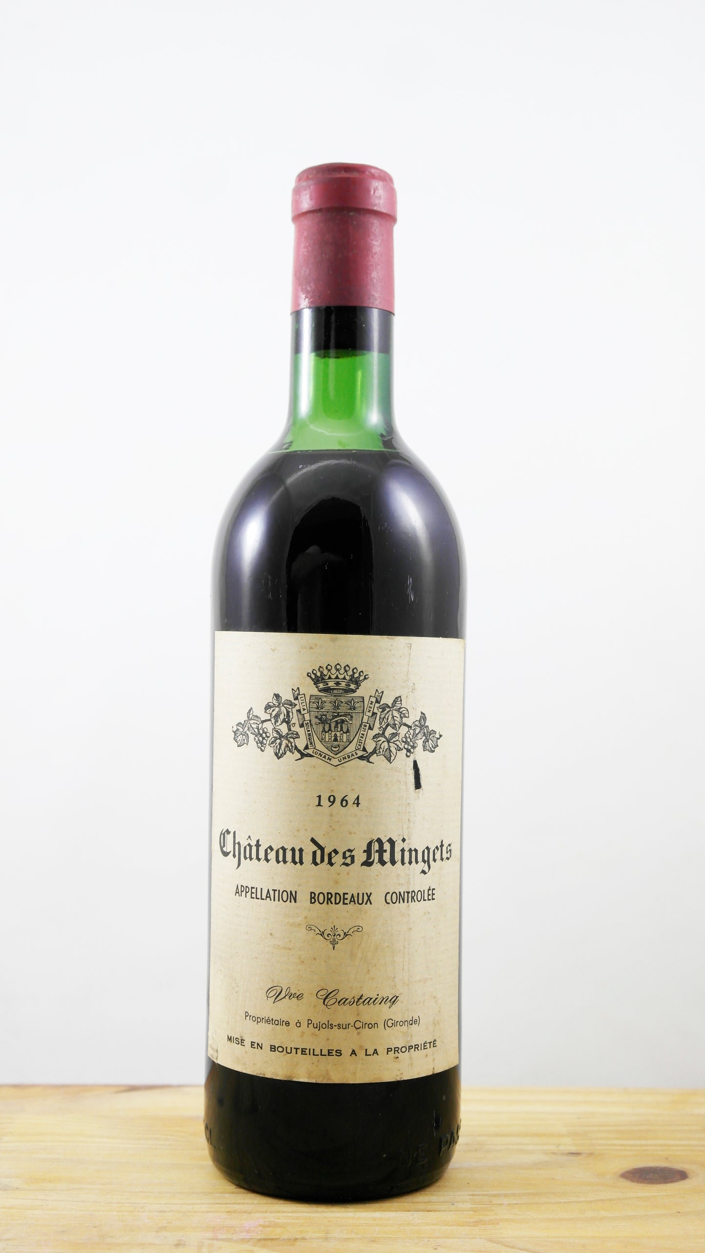 Vin Année 1964 Château des Mingets