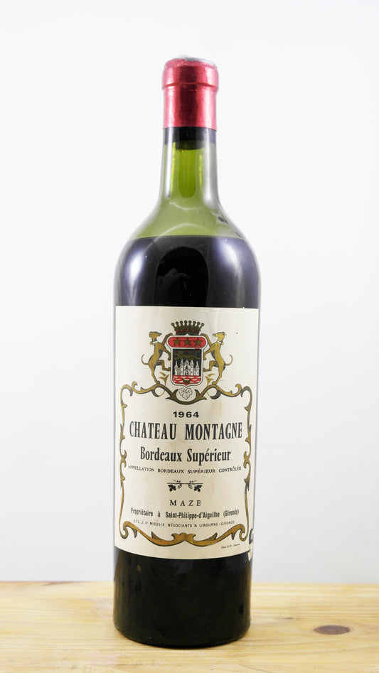 Vin Année 1964 Château Montagne